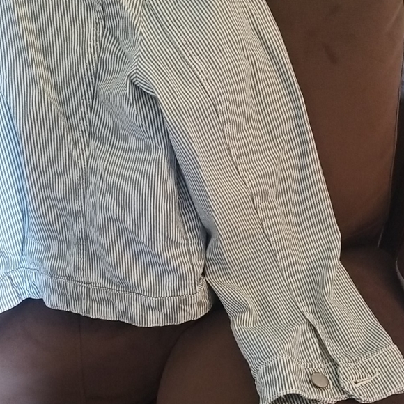 Elle striped jean jacket - Picture 5 of 5